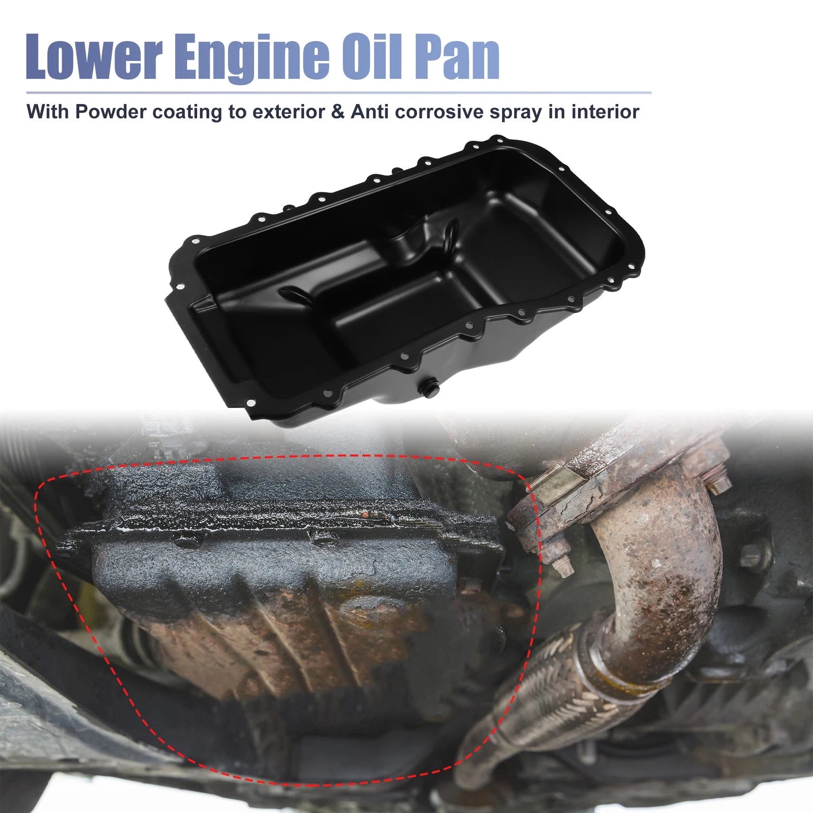 Engine Oil Pan Replacement No. 4648930AA for Dodge Grand Caravan (2001–2010)