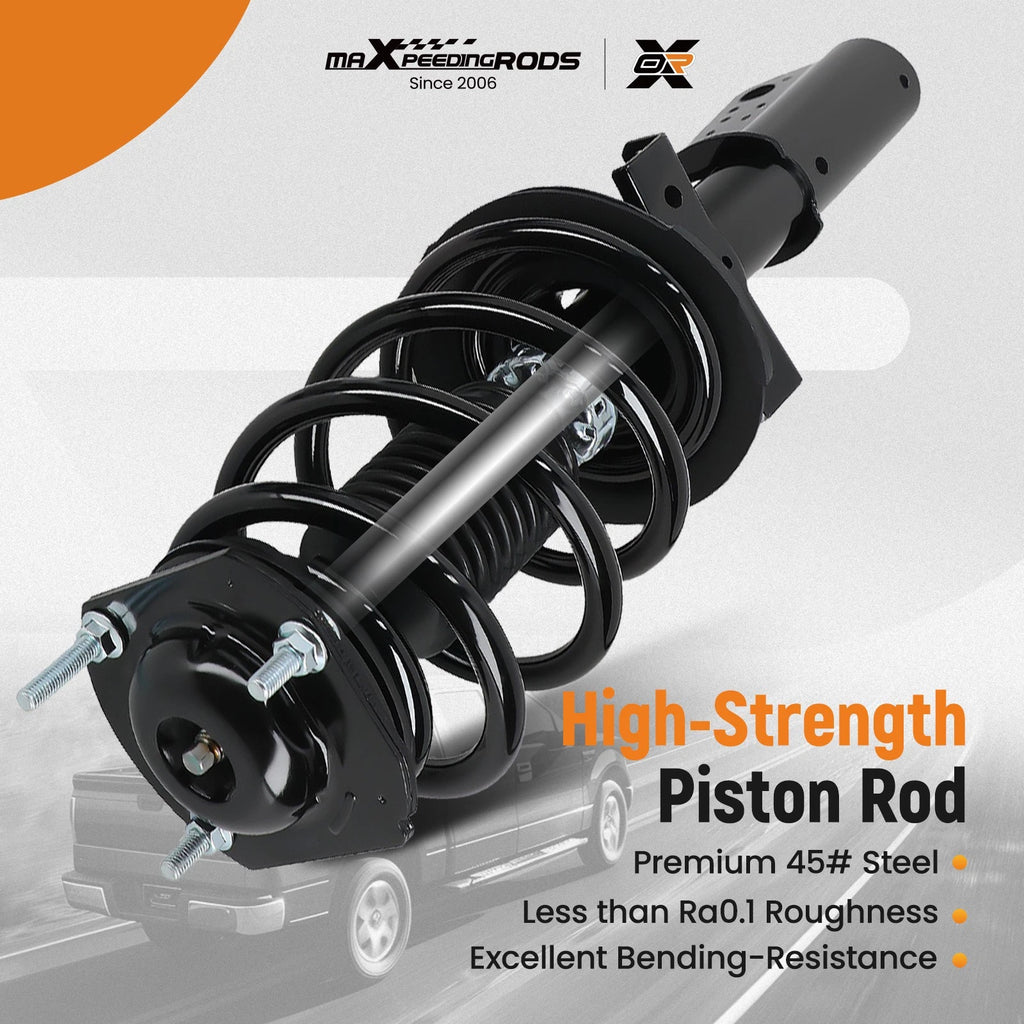 Front Struts & Rear Shocks Assembly for GMC Acadia, Saturn Outlook, Chevy Traverse (2007–2017)