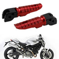 Passenger Rear Footrests Foot Pegs for Ducati 696 796 M1100 (2008–2014)
