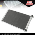 Aluminum Dual Core Cooling Radiator for VW Golf Jetta MK4 (1999–2006)