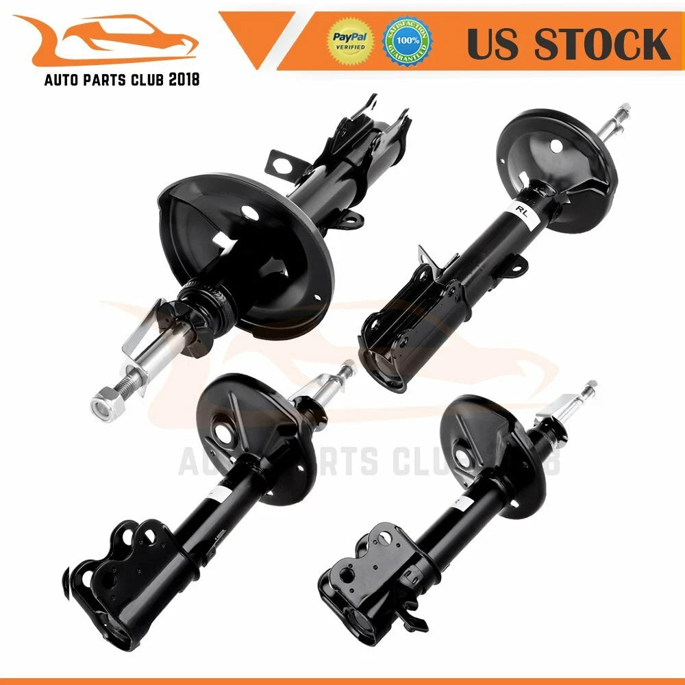Set of 4 Strut Shock Absorbers for Toyota Corolla (1998–2002)