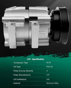 A/C Compressor for Hyundai XG350 (2002–2005) & Kia Amanti (2004–2006) 3.5L