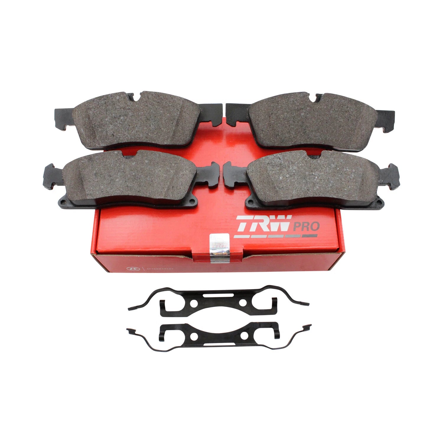 Set of 4 TRW Pro Low-Metallic Brake Pads for Dodge Durango, Jeep Grand Cherokee