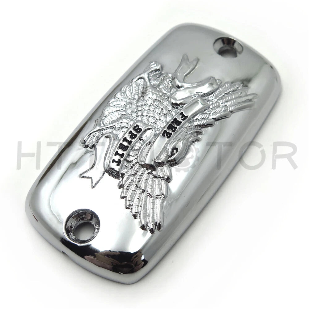 Chrome Brake Fluid Reservoir Cap Cover for Honda VTX1800 (2002–2012)