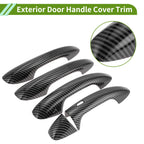 Set of 1 Exterior Trim for Mercedes-Benz C Class W205 (2015–2021) Carbon Fiber Black