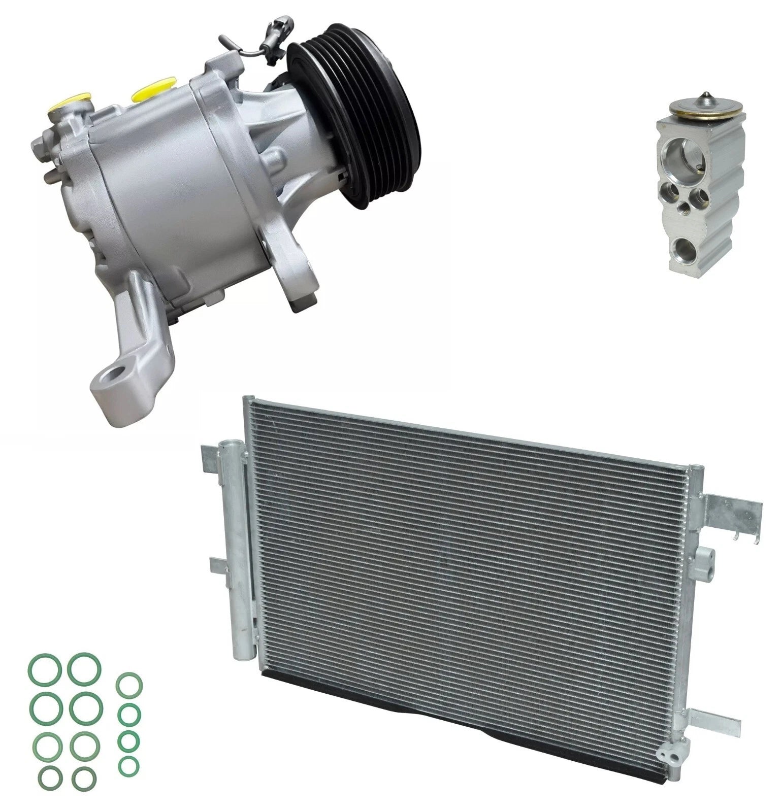 A/C Compressor Kit with Condenser for Subaru Crosstrek 2.0L (2020–2023)