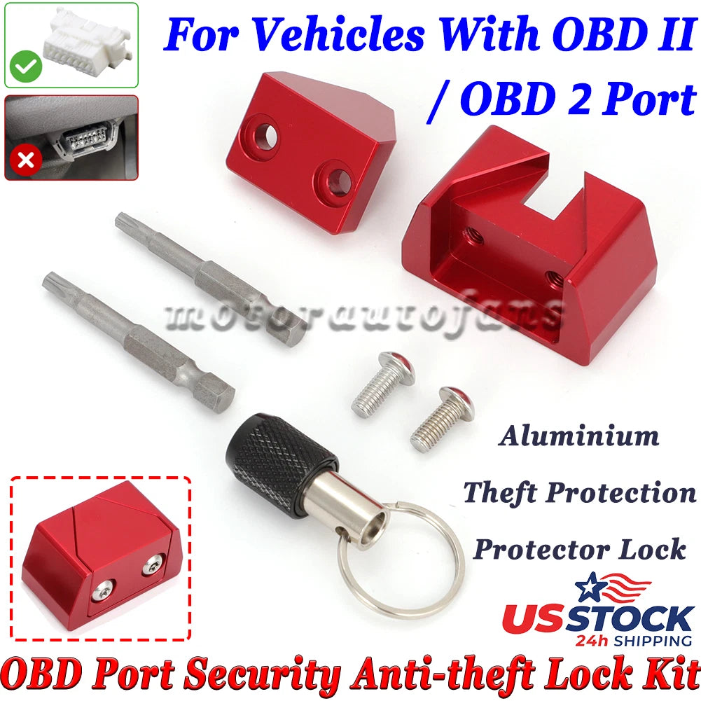 OBD2 Port Security Anti-theft Lock for Car (1996–2023)