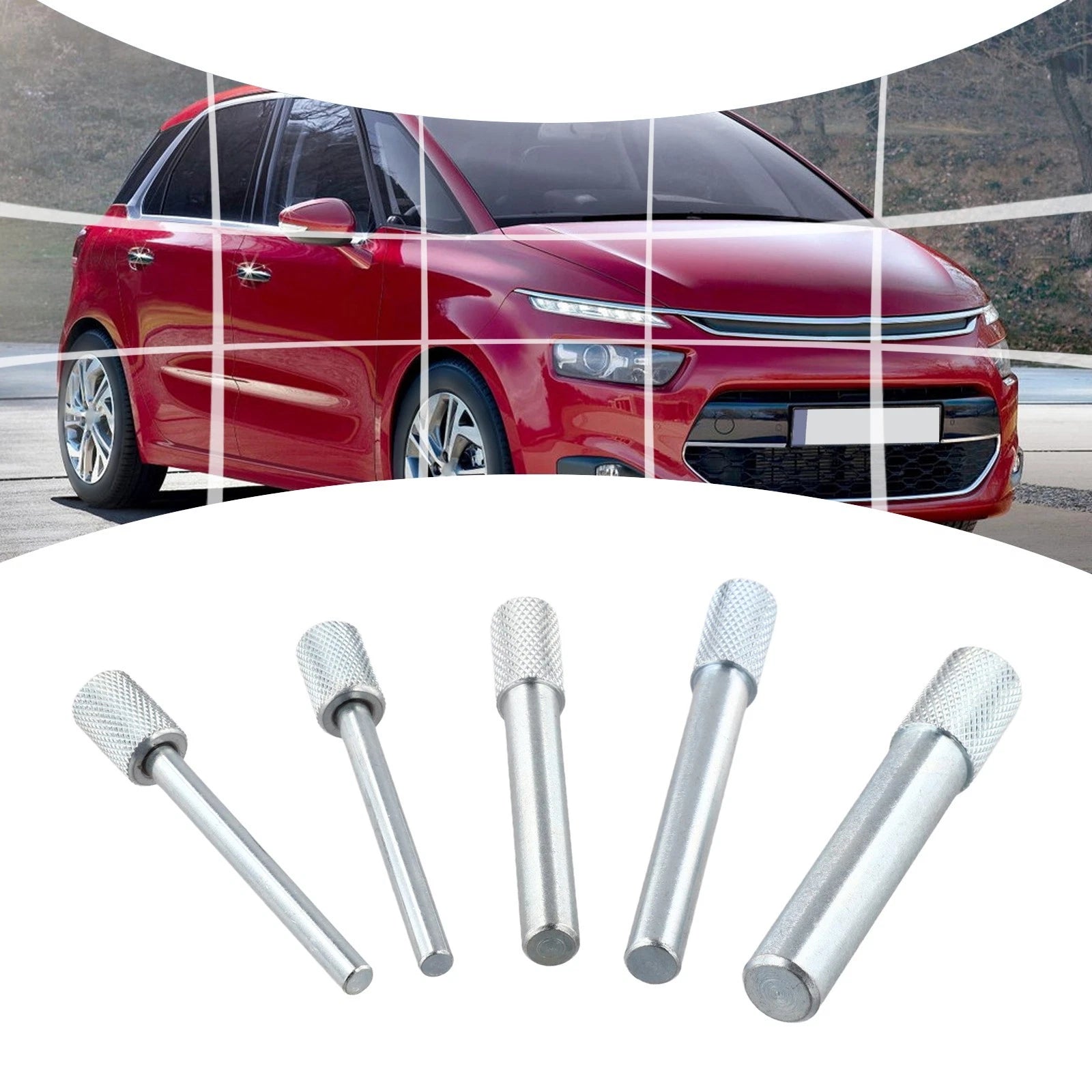 5 Piece Timing Belt Tool Set for 1.6 1.8 HDi Engine Camshaft Crankshaft