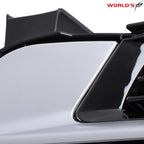 Set of 2 Matte Chrome Fog Light Covers for Cadillac CTS (2014–2019)