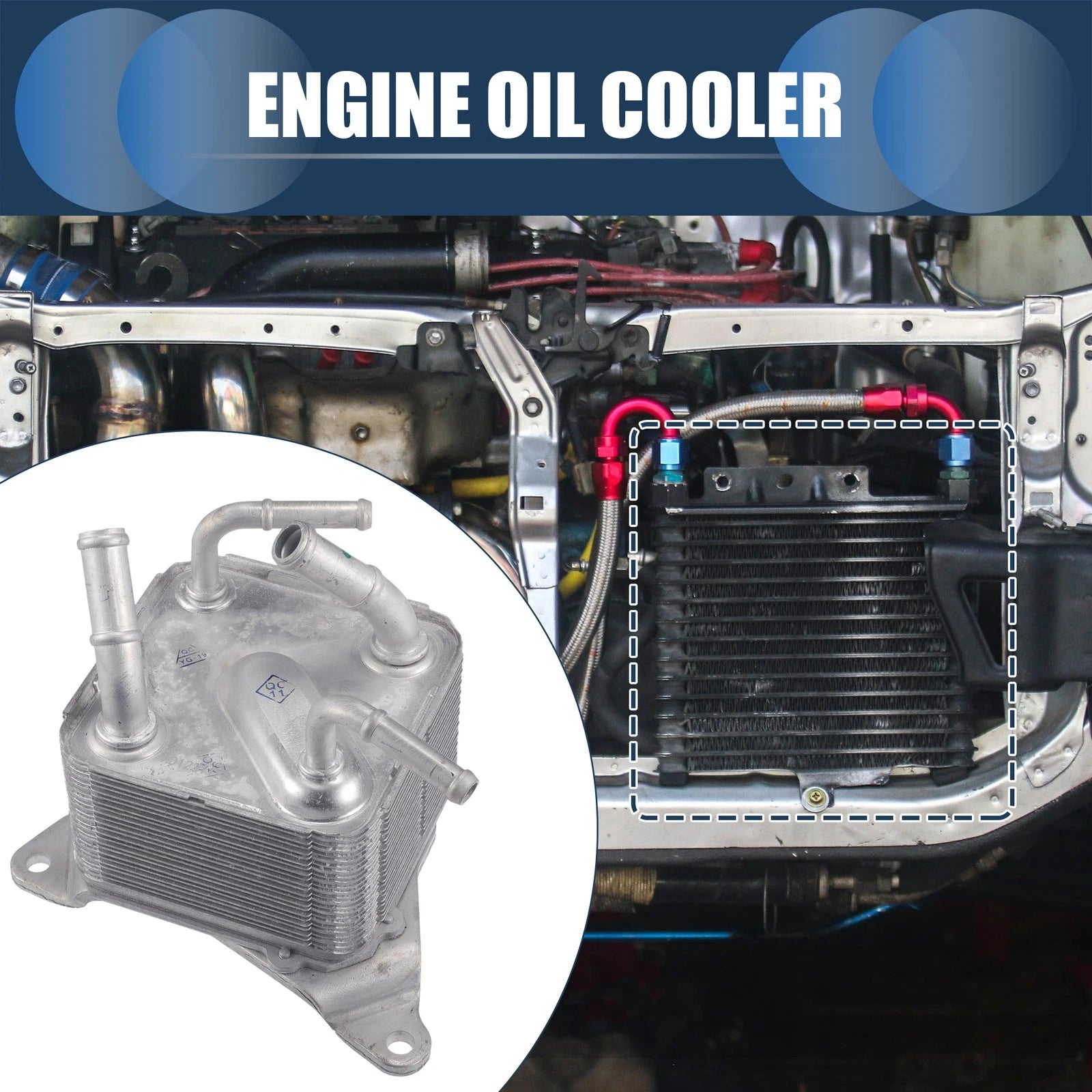 Engine Oil Cooler for Mitsubishi Eclipse Cross (2018–2022) No. 2920A400