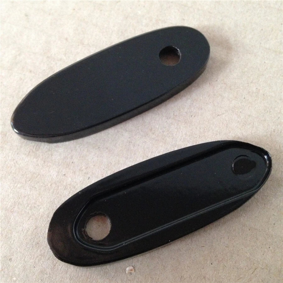 Black Mirror Block Off Base for Honda Kawasaki Yamaha Suzuki (Motorcycle)