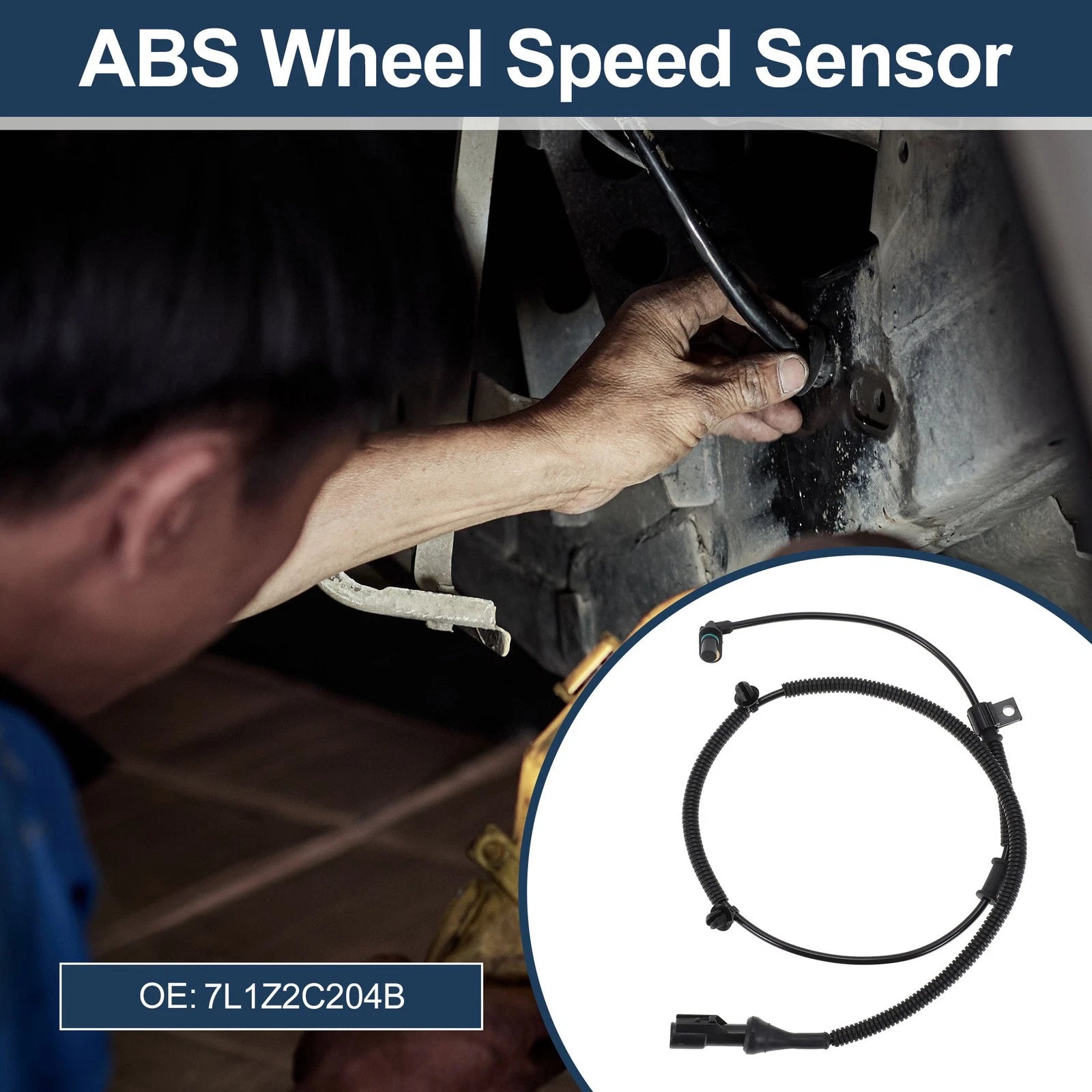 ABS Wheel Speed Sensor No.7L1Z2C204B for Ford Expedition (2007–2009)