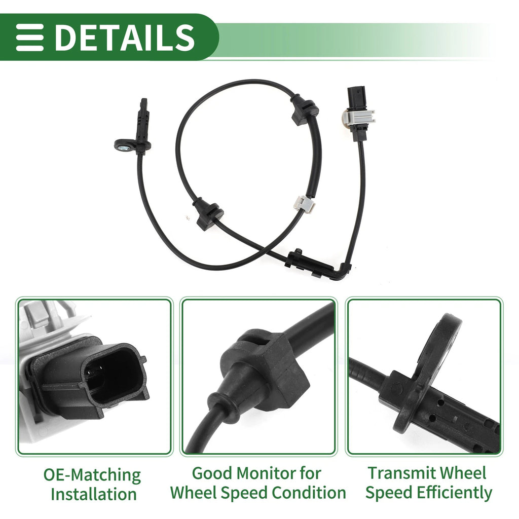 ABS Wheel Speed Sensor No. 57450THAH01 for Honda Avancier (1997–2003)
