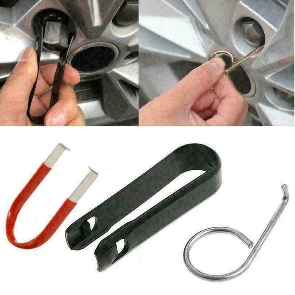 Center Cover Cap Removal Tool for Skoda Lug Bolt Nut (Fitment Specific)