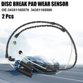 2X Disc Brake Pad Wear Sensor for BMW X5 (2000–2006) 34351165579