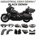Fairing Bodywork for Harley Electra Glide (2014–2024) Industrial Gray/Black Denim