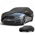 Waterproof Car Cover for BMW 3 Series (2016–2024) Black Aluminum Film