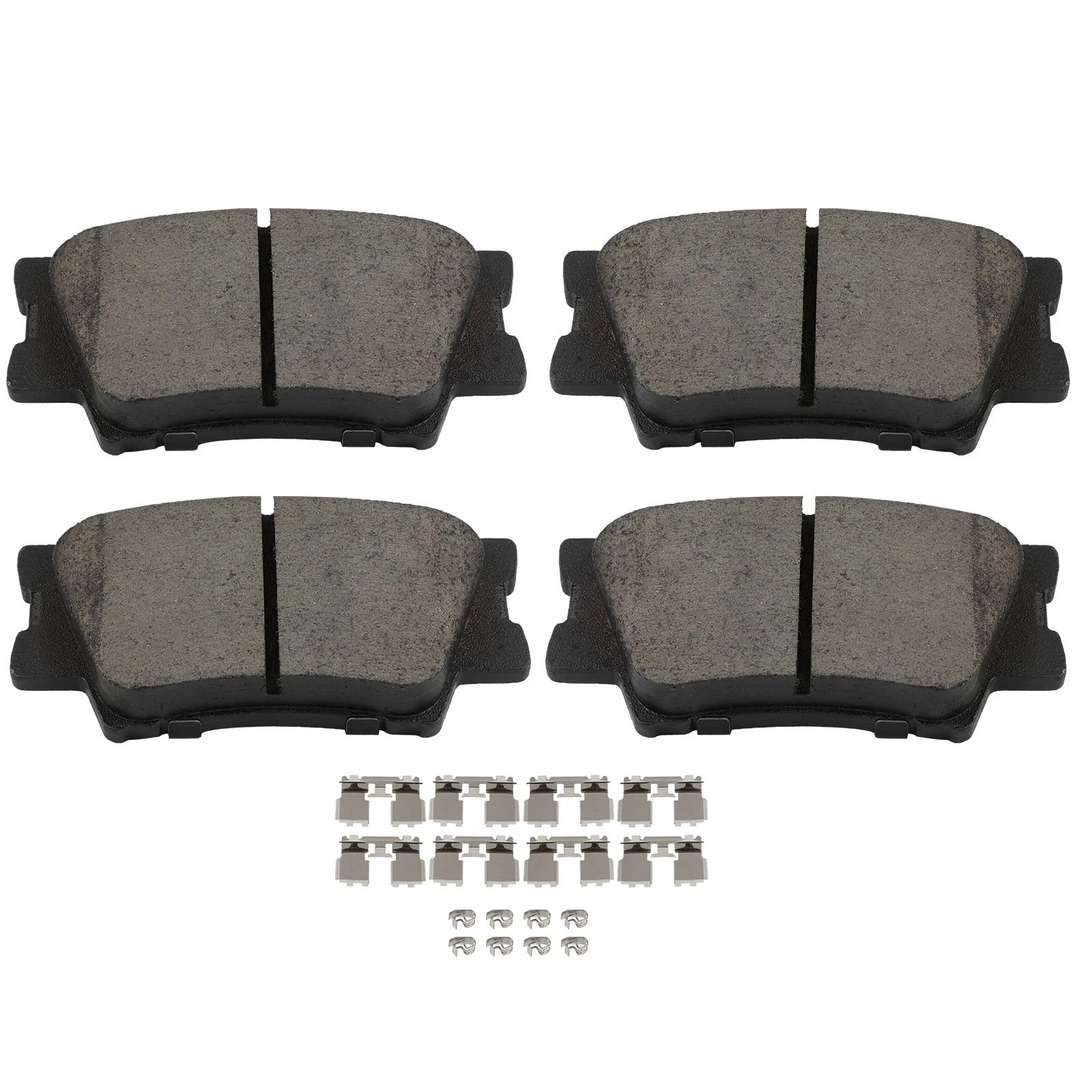 Set of 4 Rear Premium Ceramic Brake Pads for Lexus ES300h ES350 HS250h Pontiac Toyota