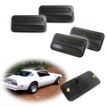 Set of 4 Smoked Side Fender Trim Lamp Covers for Pontiac Firebird
