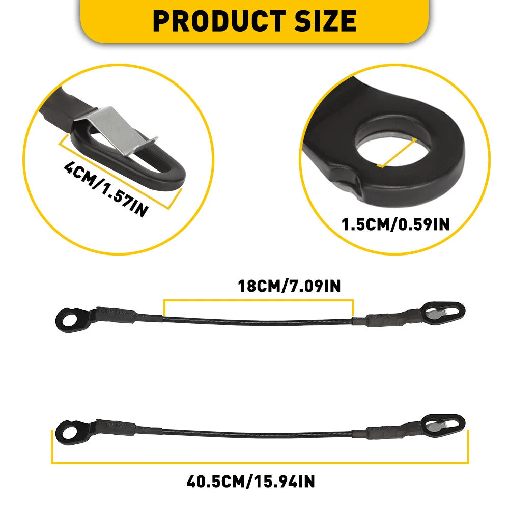 Tailgate Cable Set for Chevrolet Silverado 1500 2500 HD 3500 HD (1999–2006)