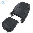 Leather Perforated Driver Bottom Back Seat Cover for Ford Mustang GT (2010–2014)