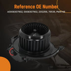 HVAC Heater Blower Motor Fan for Mercedes-Benz Sprinter 3500XD (2019–2024) PM4748