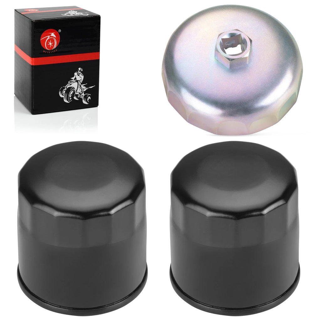 2pcs Oil Filter for Honda ST1100 (1991–2003) / VT1100 (1985–2007) / CB1100 (2013–2014)