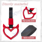 Devil Heart Japanese Car Warning Ring for Tsurikawa Hanger (2017-2024)
