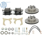 Brake Disc Rotor Kit with Calipers for Chevrolet 1955–1957
