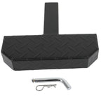 2" Receiver Trailer Towing Hitch Step Bar Rear Bumper Guard (12" X 4.3")