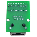 2 Pieces RJ45 8P8C Female Solderless Connectors for Computer Router Use