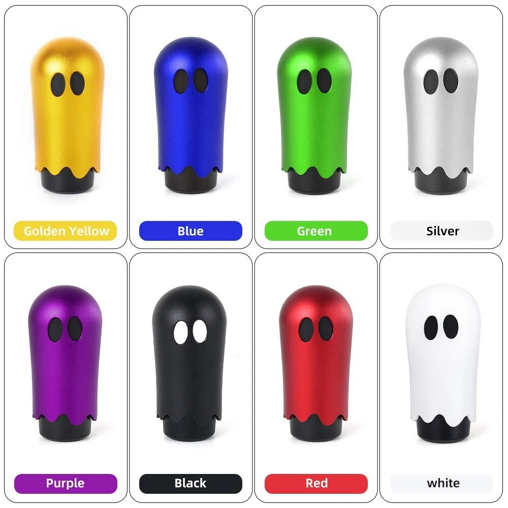 JDM Ghost Shift Head Knob for Gear Shift with M8 M10 M12 Adapter