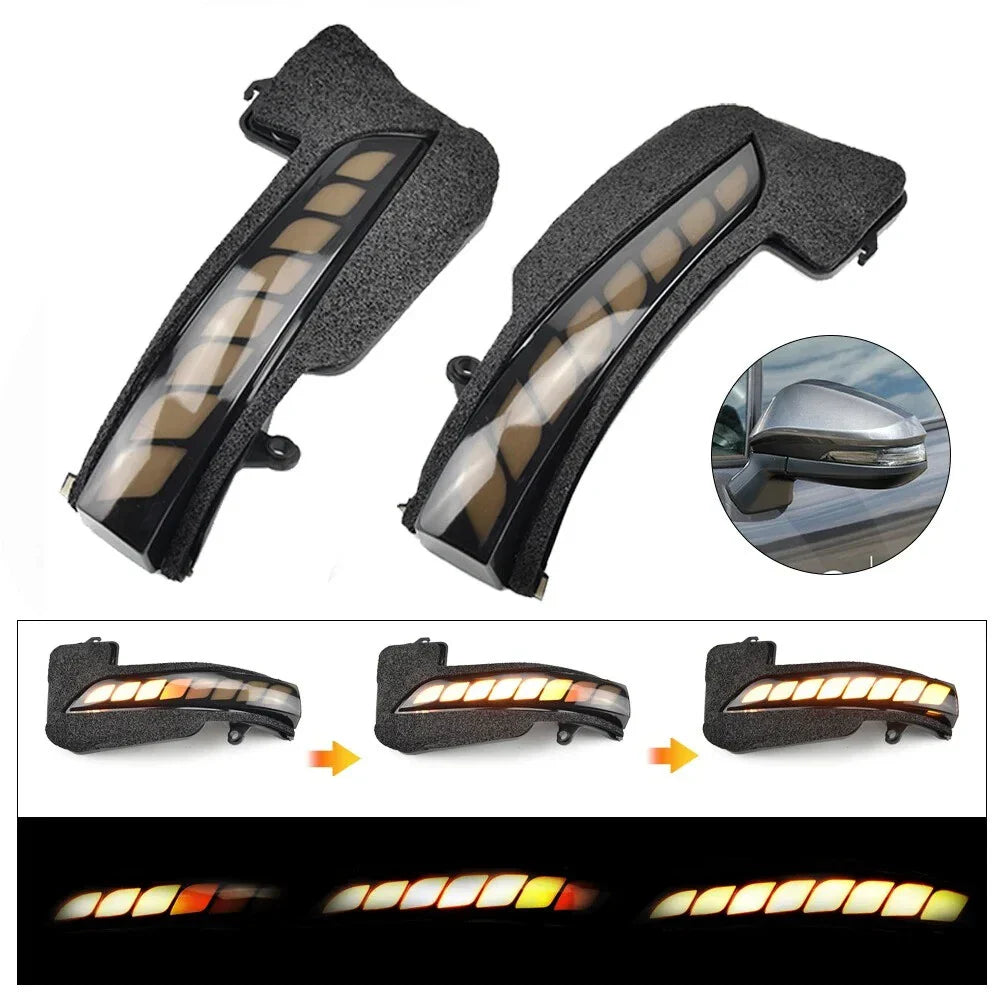 LED Wing Mirror Turn Signal Light for Toyota Hilux Fortuner Innova (17-21)
