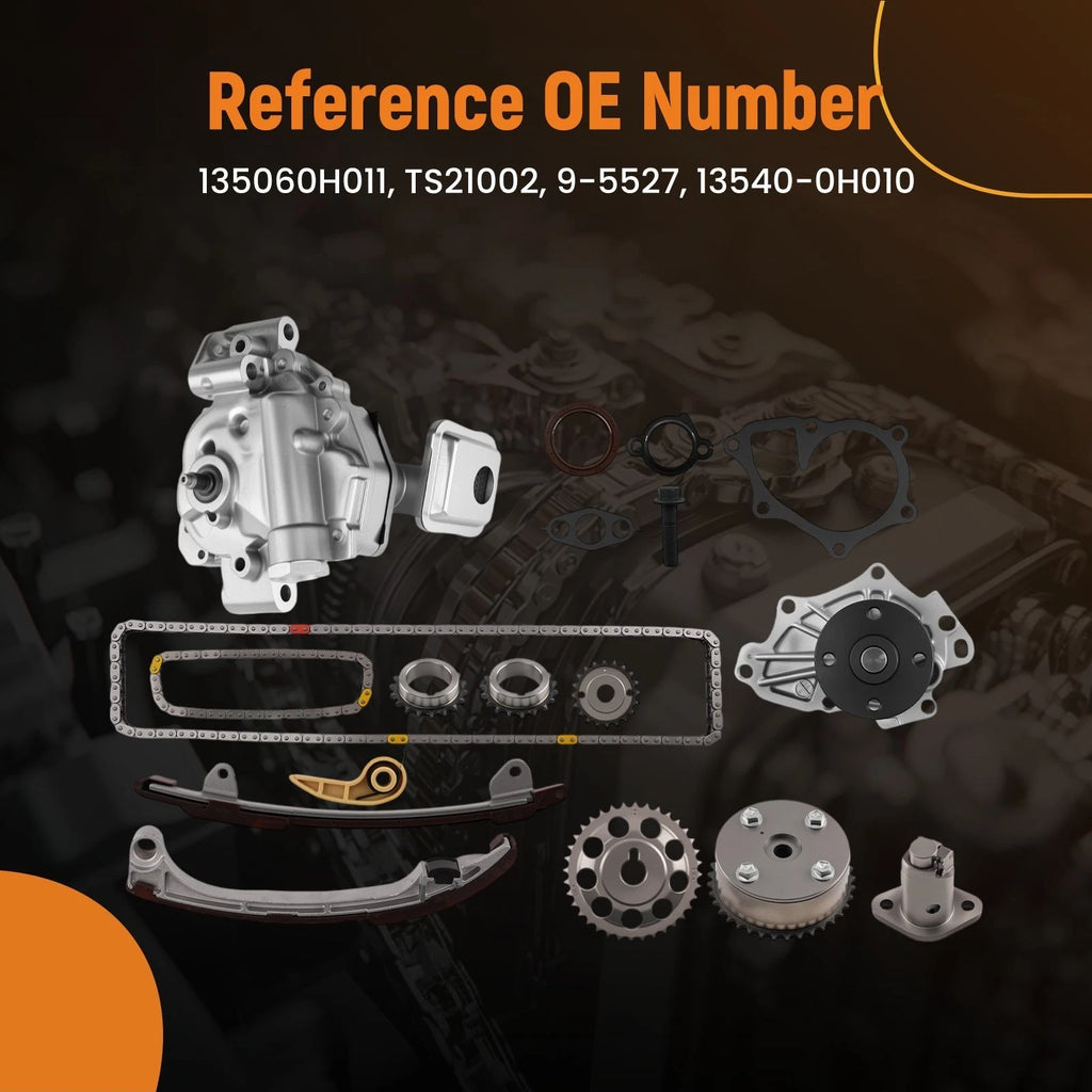 Timing Chain Set & Oil Water Pump for Toyota Camry/Solara 2.4L (2002–2009) AW9414