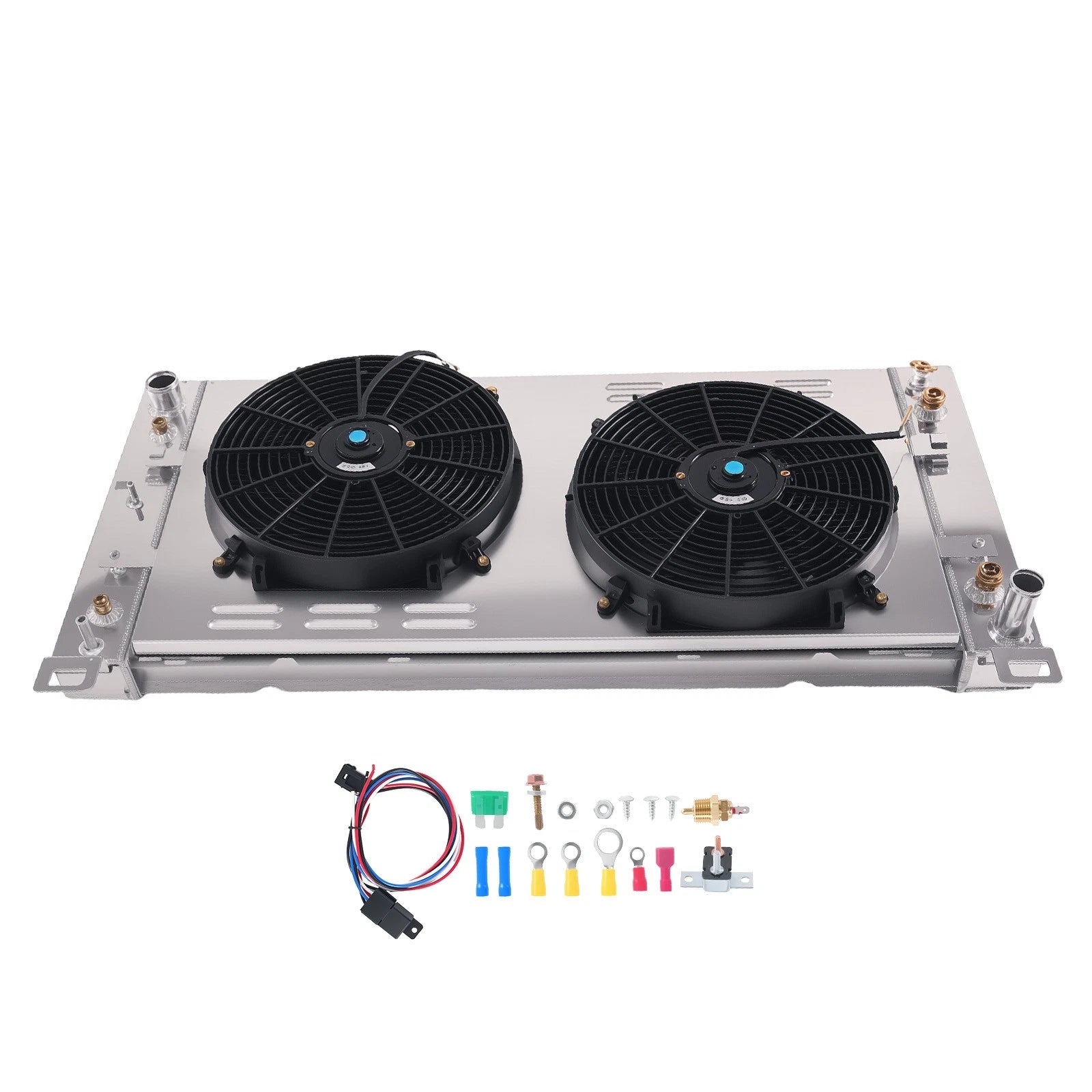3 Row Aluminum Radiator Shroud Fan for GMC Yukon 4.8L 5.3L V8 (2000–2011) RA20111