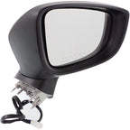 Right Manual Fold Paintable Mirror for Mazda 3 (2014–2016)