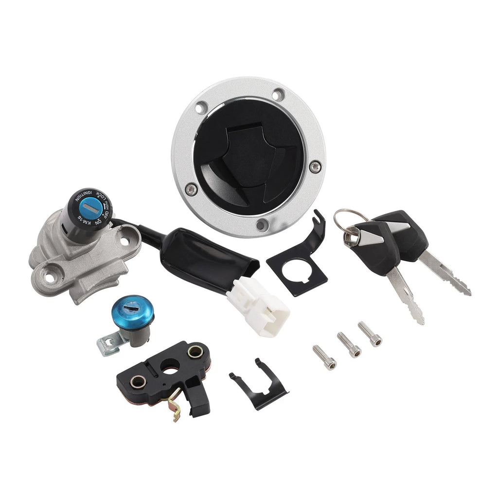 Ignition Switch & Fuel Gas Cap Lock Key Set for Kawasaki Z125 Pro (2017–2023)
