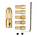 8Pcs Brass Drill Chuck Collet Bit Adapter 0.5-3.0mm for Electric Tools