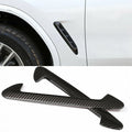Carbon Fiber Side Air Fender Vent Trim for BMW X3 X4 (2018-2023)