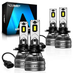 2X NOVSIGHT 9005 9006 LED Headlight Bulbs HB3 HB4 (6500K, 40000LM)