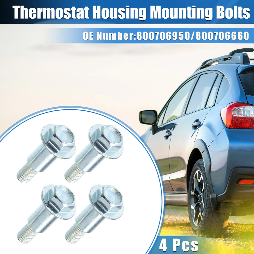 Set of 4 Timing Belt Cover Bolts for Subaru Baja (2003–2006) No. 800706950/800706660