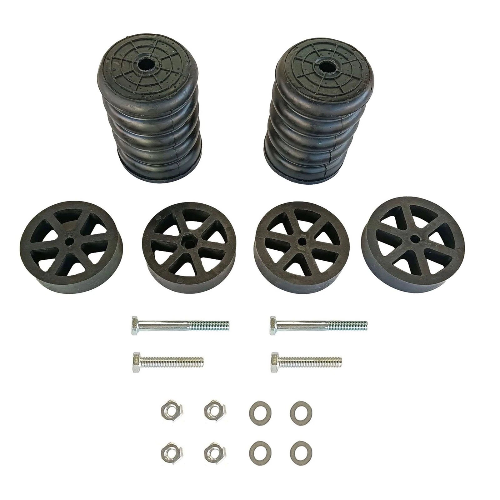 Set of 2 Suspension Helper Springs for Ram ProMaster 1500 2500 3500 (2014–2023)
