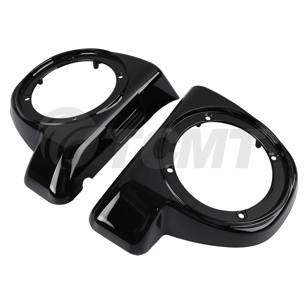 Fairing Lower Speaker Boxes for Harley Touring Models (2014–2024) - Matt/Gloss Black