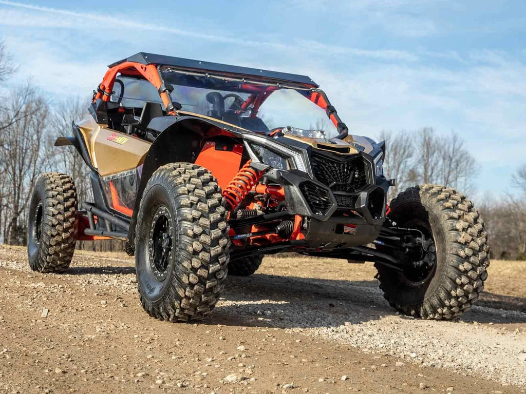 2" Offset A-Arms for Can-Am Maverick X3 (72" Body) - Black - SuperATV