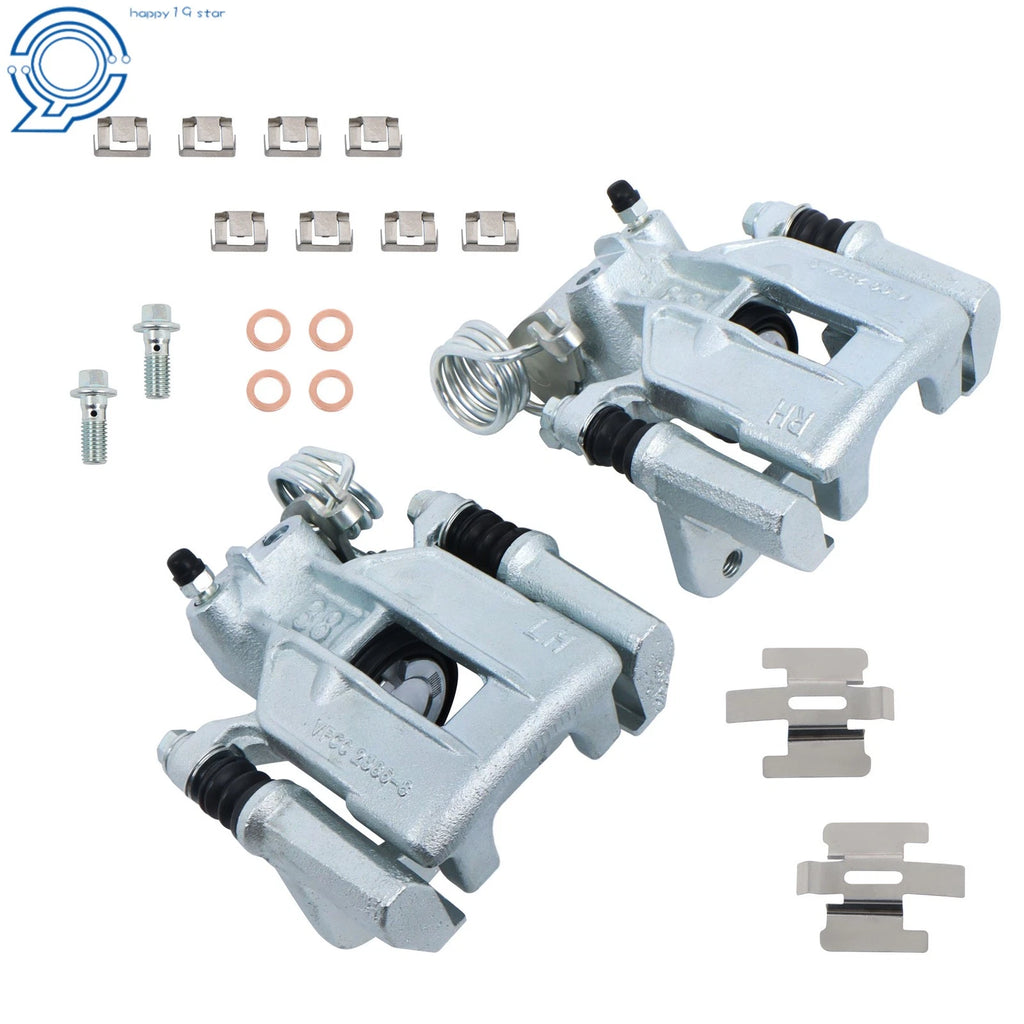 Set of 2 Brake Calipers with Bracket for Ford Mustang (1999-2004)