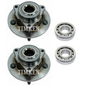 Front & Rear Wheel Bearings & Hubs Kit for Dodge Ram 1500 4WD (2002–2008)