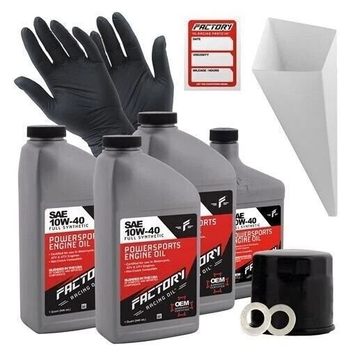 10W40 Oil Change Kit for Suzuki VZ1500 M90 Boulevard (2006–2018)