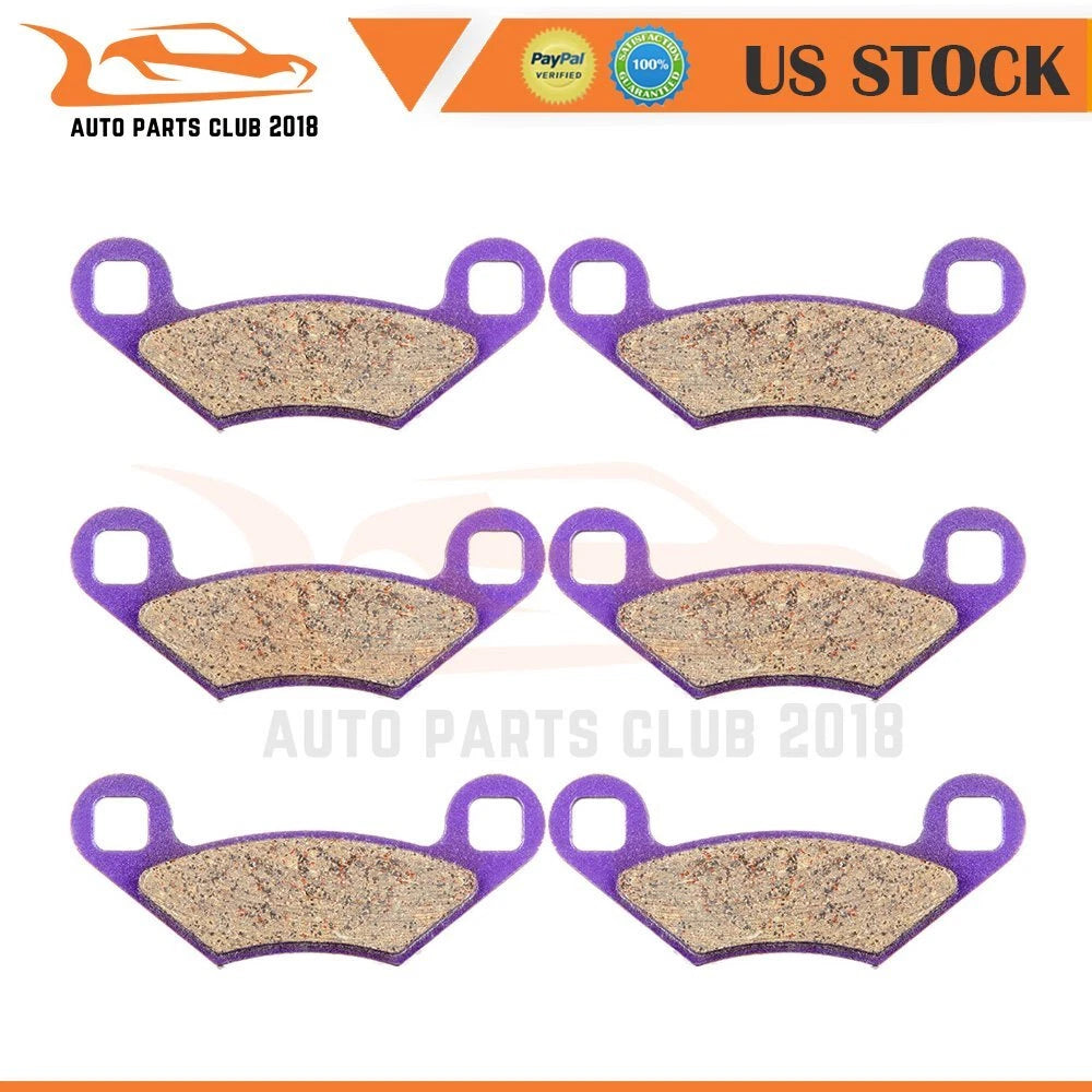 Set of 4 Brake Pads for Polaris Sportsman XP 550/850 (2009–2014)