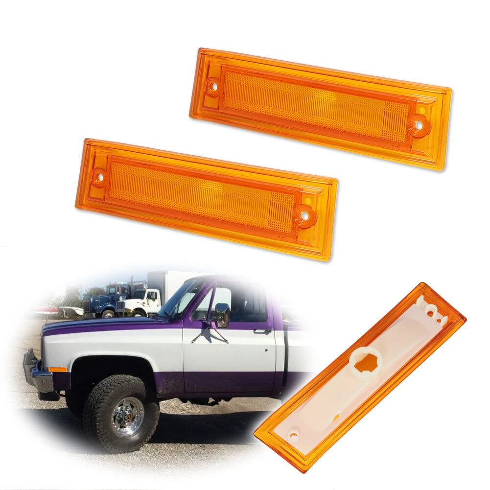 Amber Euro Style Front Side Marker Light for Chevy Blazer GMC Jimmy