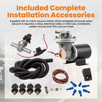 Electric Vacuum Pump Brake Booster for GMC Ford (18" to 22")